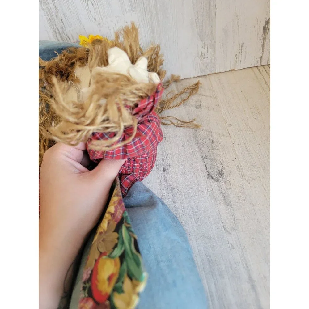 Plush vintage‎ scarecrow Halloween hanging home decor